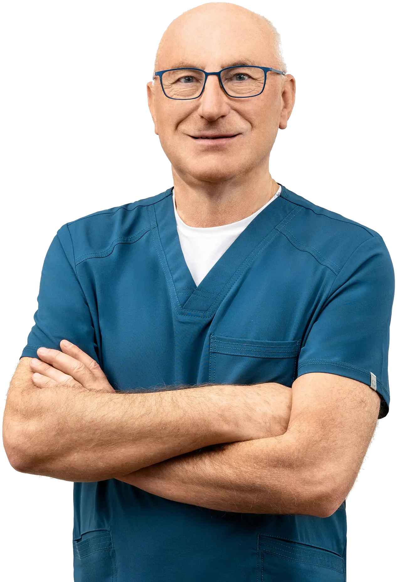 Stanisław Gajda - właściciel kliniki, stomatolog, dr n. med. (zbliżenie)