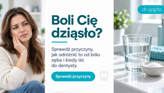 Ból dziąsła – przyczyny i co robić
